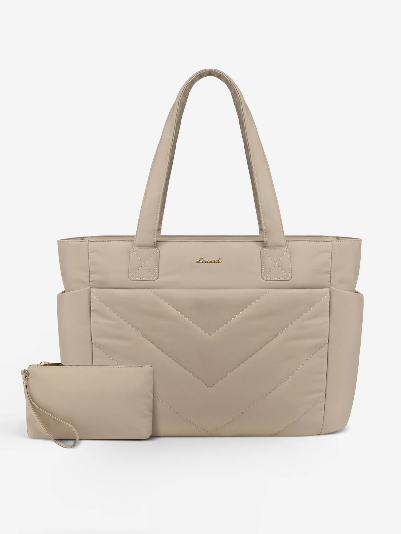 2Pcs Lightweight Puffy Tote Bag - Image 9