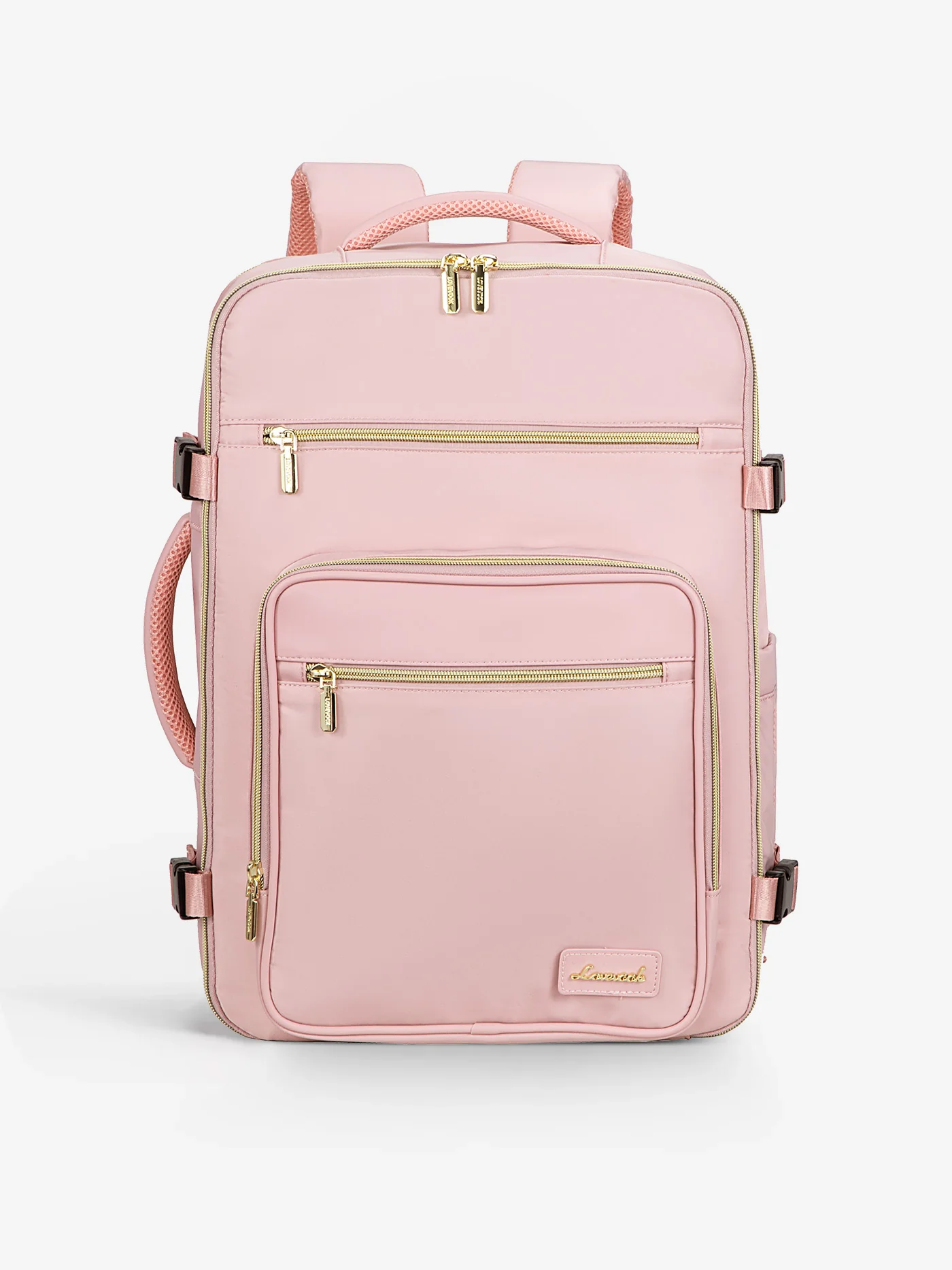 4Pcs Plain Color Travel Backpack, 40L/50L - Image 12