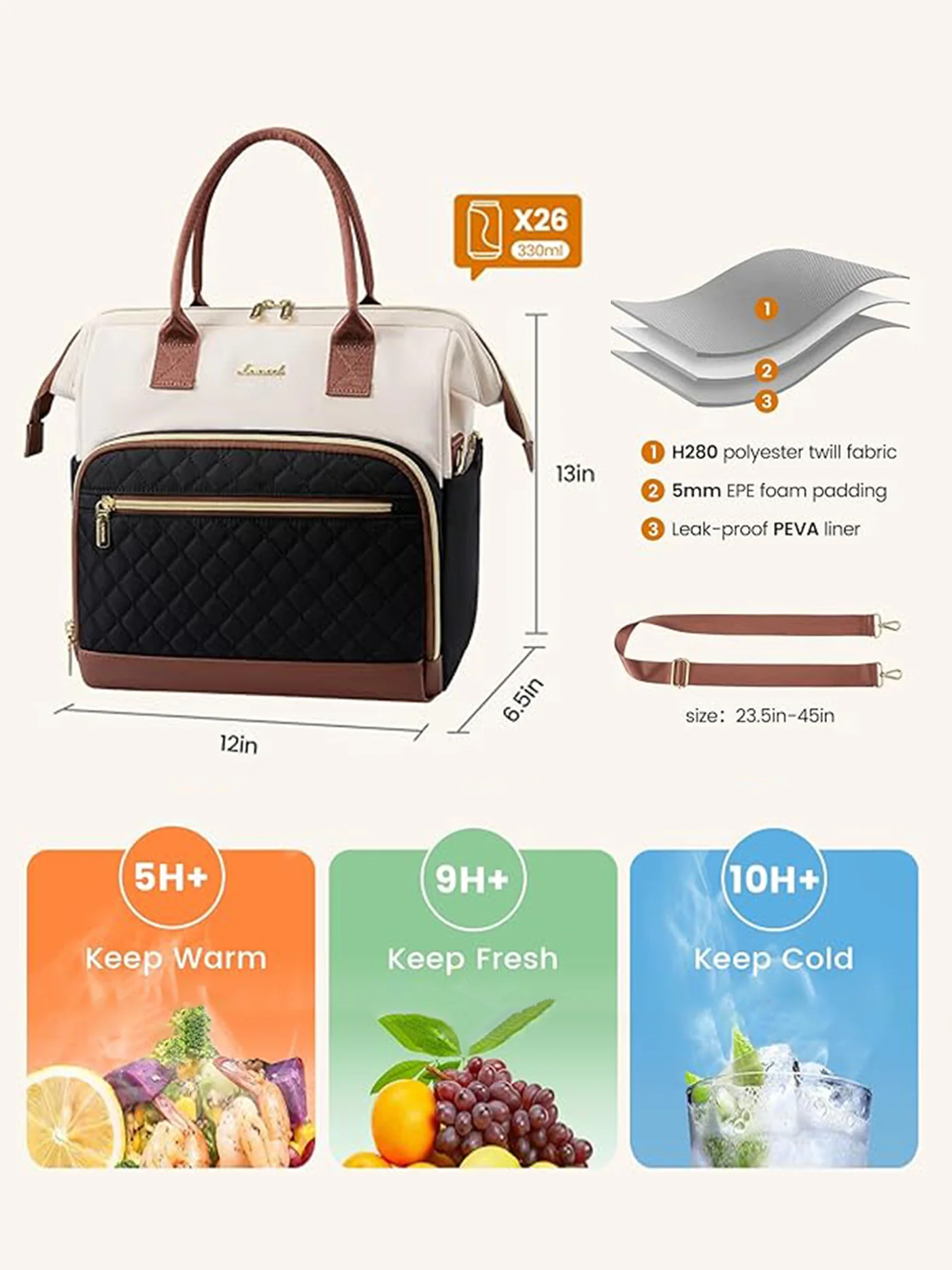 Insulated Lunch Bag 16L/20L - Image 2
