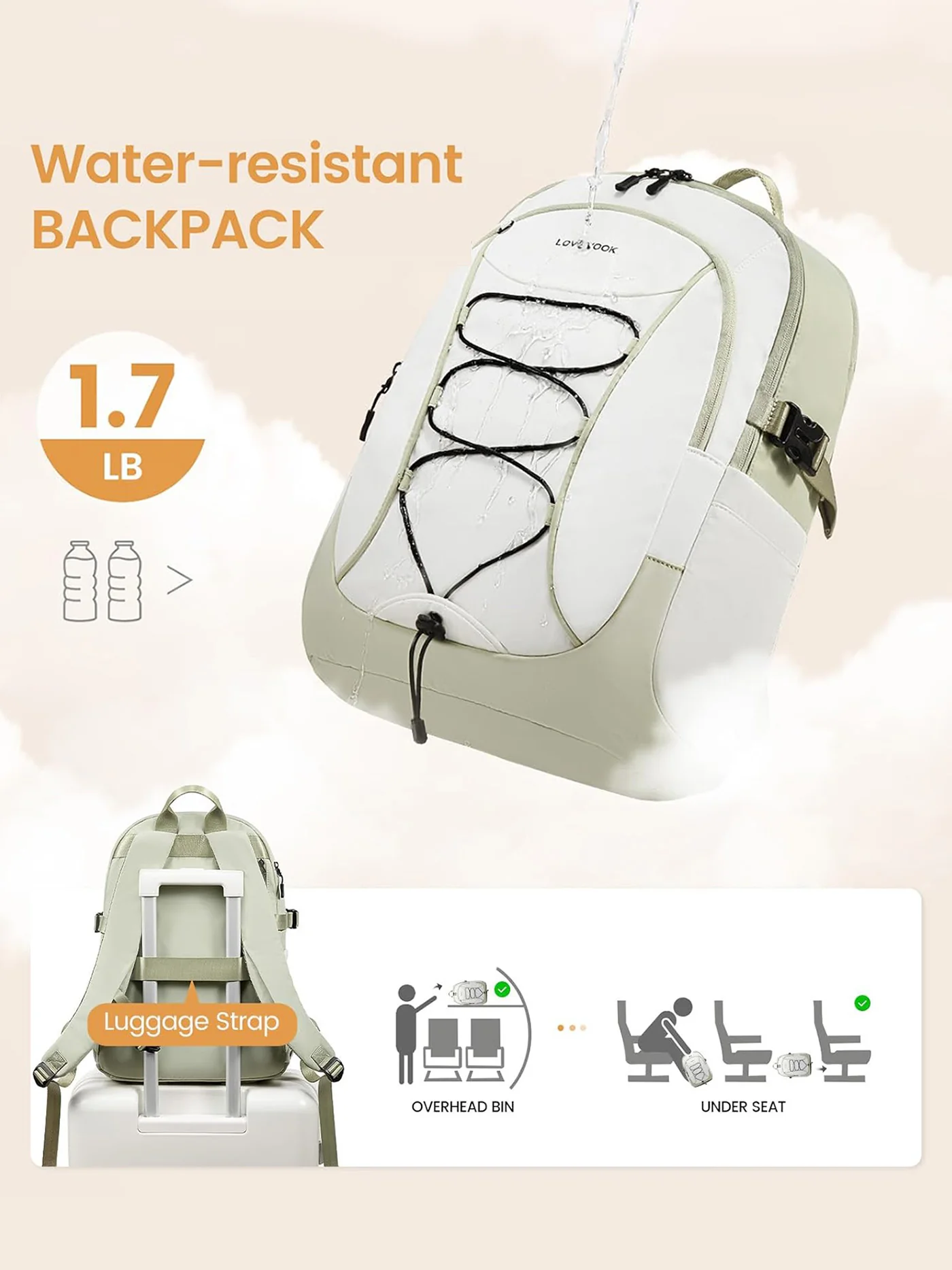 Lightweight Laptop Backpack, 15.6"-18", 4572 - Image 8
