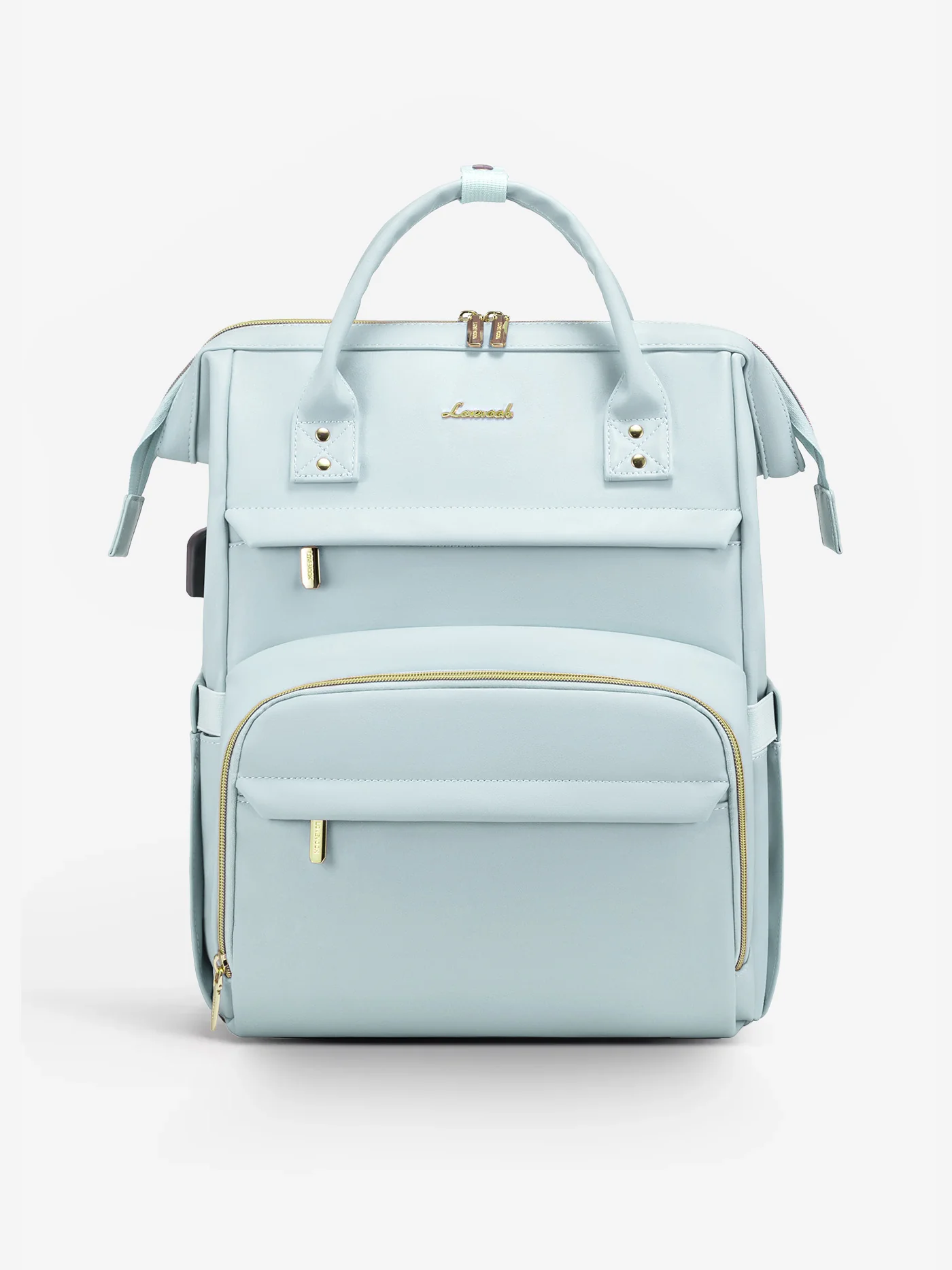 Leather Laptop Backpack, 15.6"-18" - Image 15