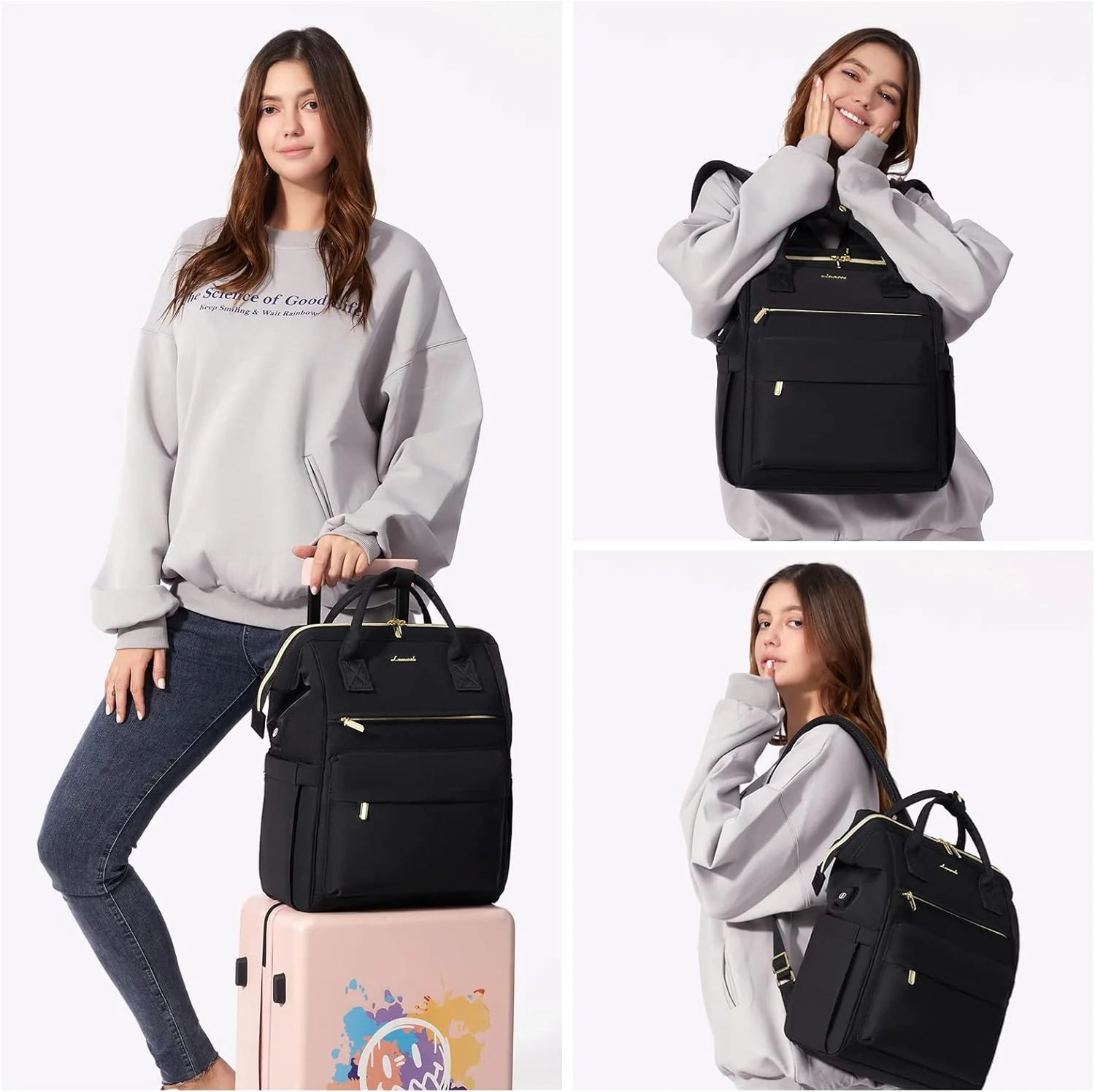 Laptop Backpack, 15.6" 17.3" - Image 9