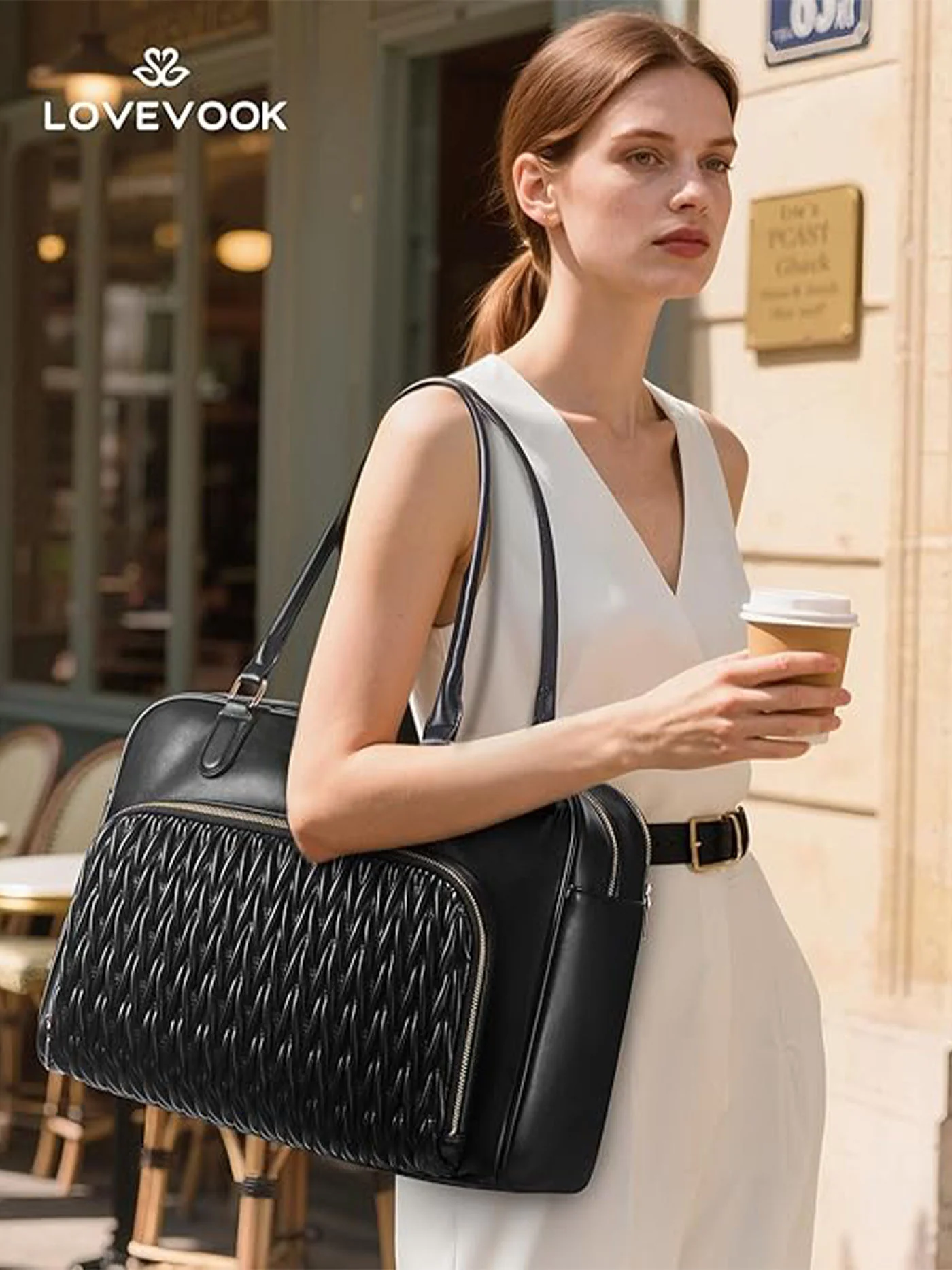 Lunch Bag With Separate Laptop Compartment - Image 2